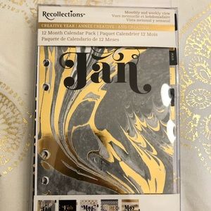 12 month calendar pack size personal.